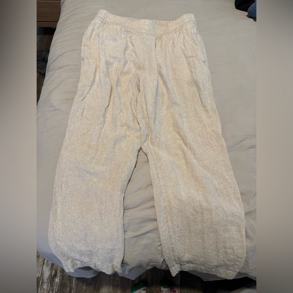 old navy linen pants
